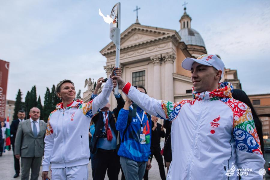 Flame of Peace Lit for Minsk 2019 