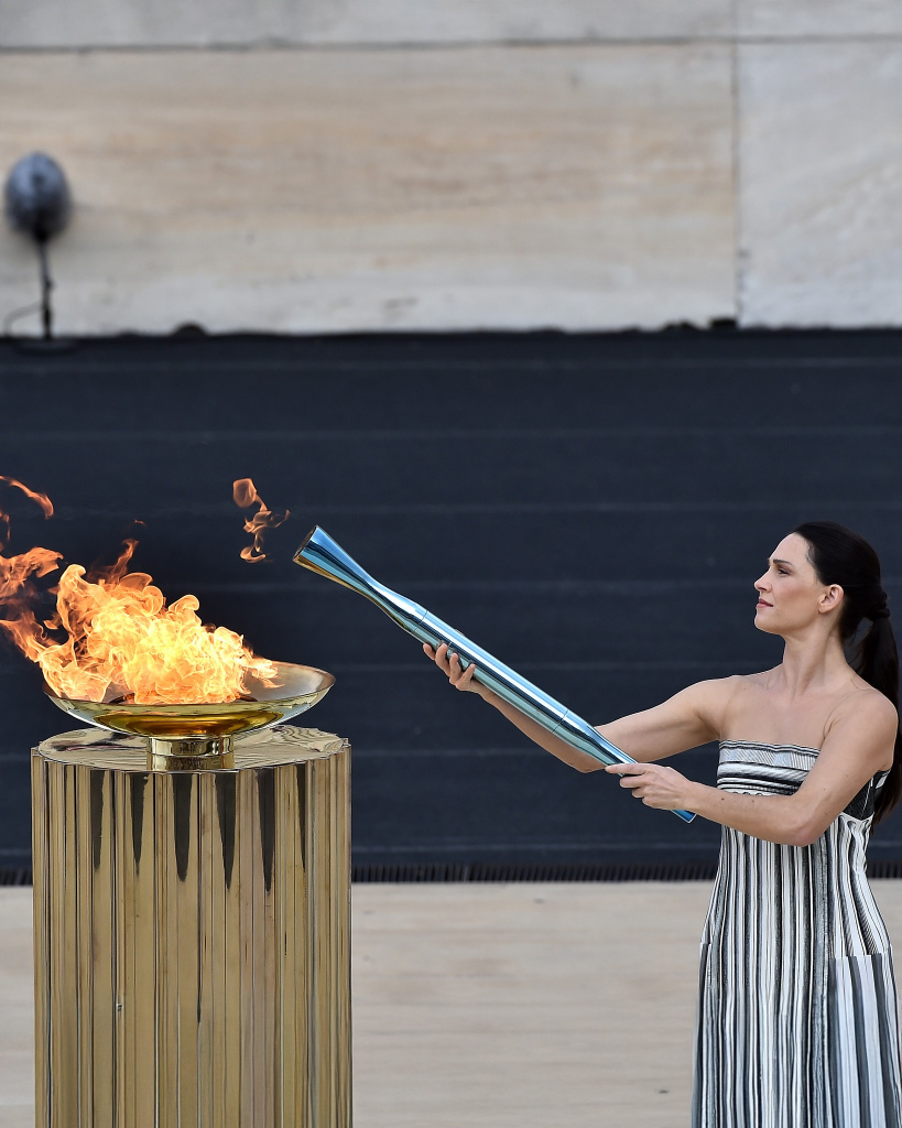 Огонь зимних Игр 2026 года прибыл в Рим Огонь зимних Игр 2026 года прибыл в Рим