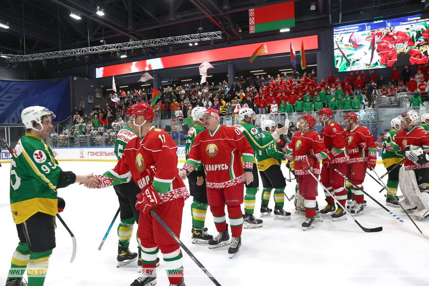 Хоккейная команда Президента Беларуси вышла в финал турнира любителей-2023