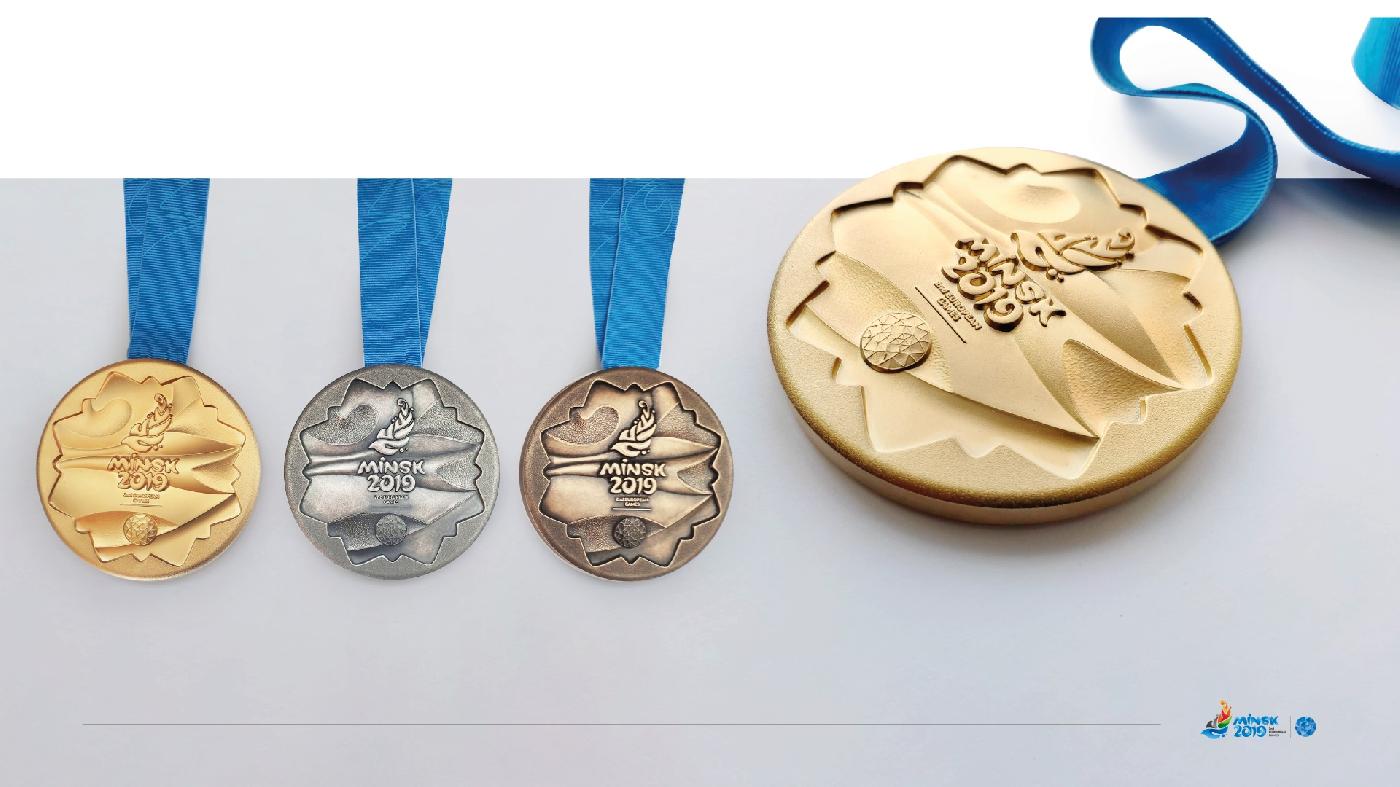 Презентованы медали II Европейских игр 2019 года