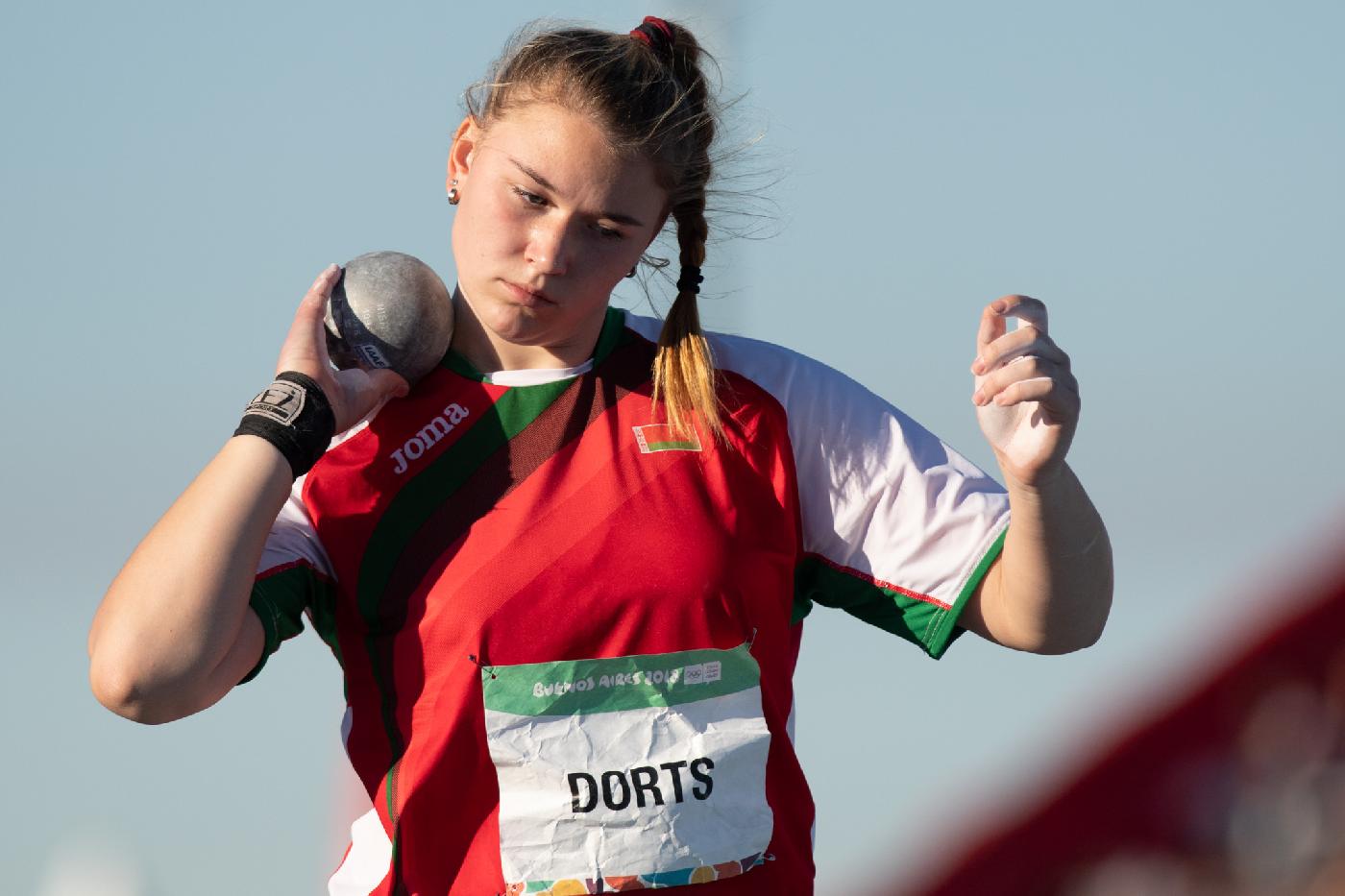 YOG 2018. Yelisaveta Dorts won silver medal in shot put