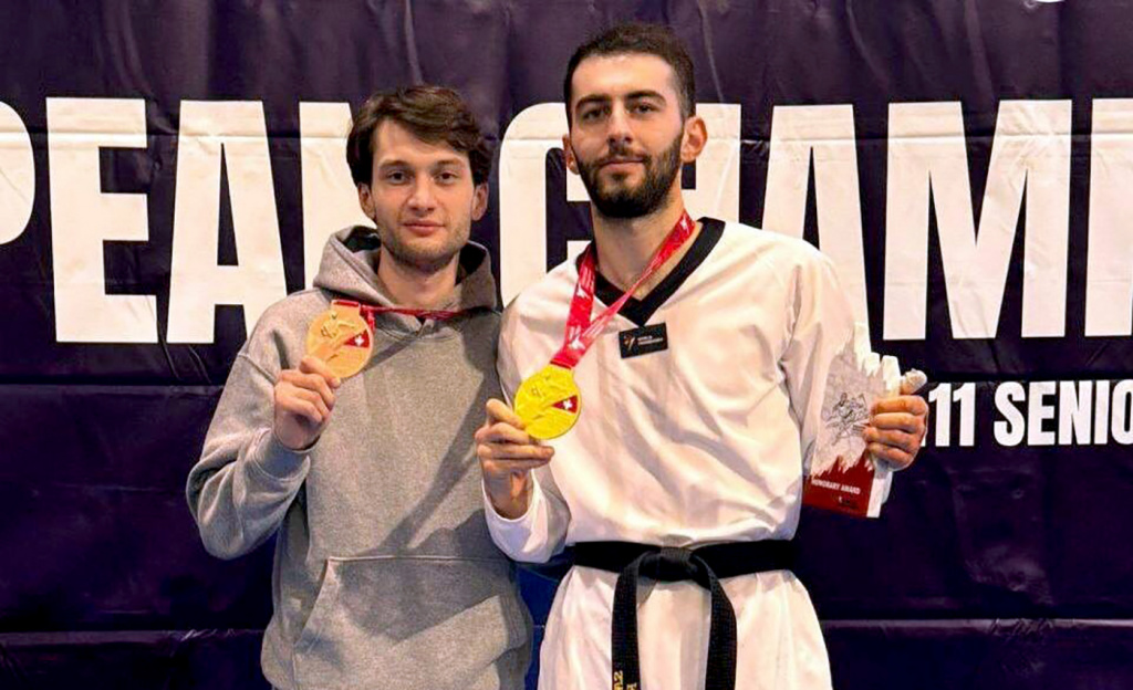Four medals at the European Championships in Switzerland