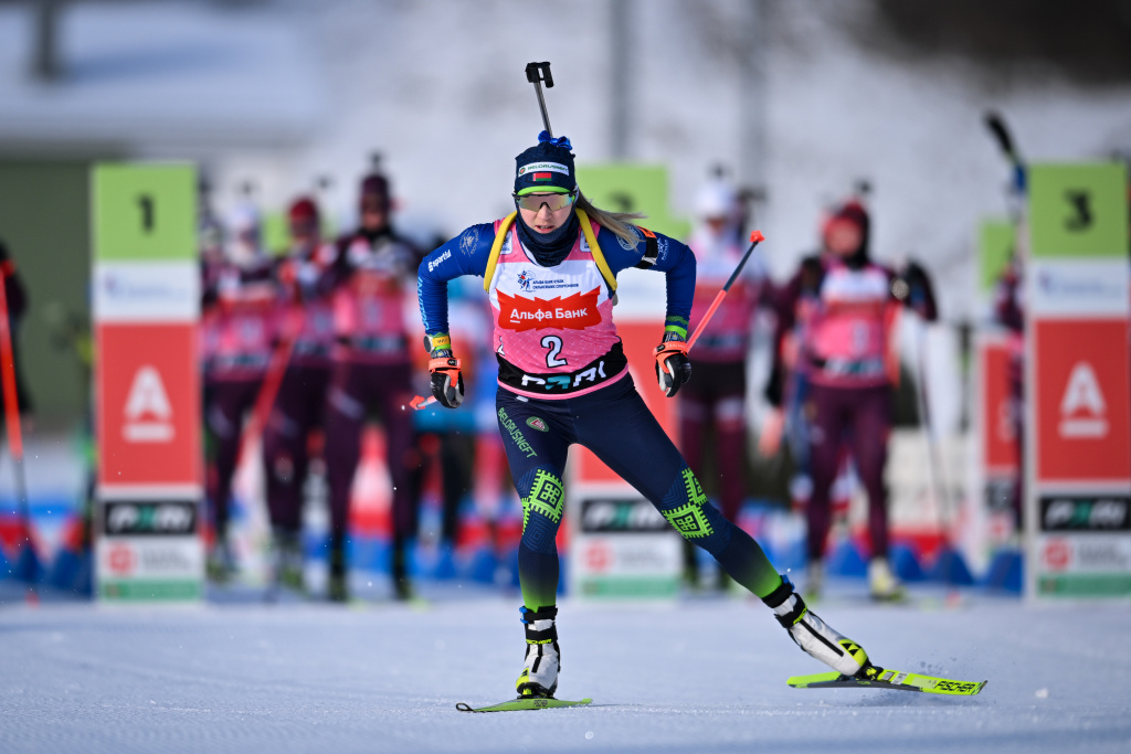 Белорусские биатлонисты выиграли золото и серебро на чемпионате России в Тюмени