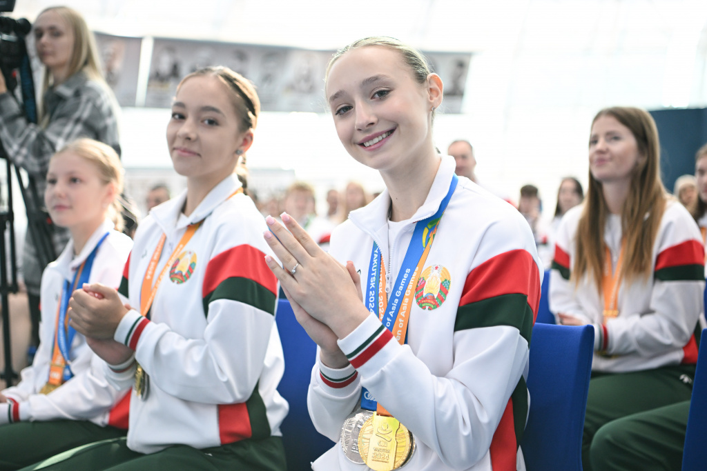 Medals of the Future: Children of Asia Games medalists honored at Belarus’ NOC