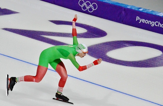 Belarusian Maryna Zuyeva disqualified in 1500m speed skating competition