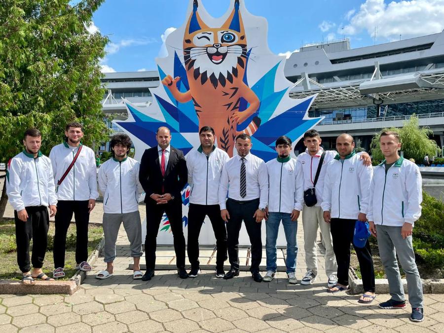 The first sports delegation to participate in the 2-d Games of the CIS countries arrived in Belarus