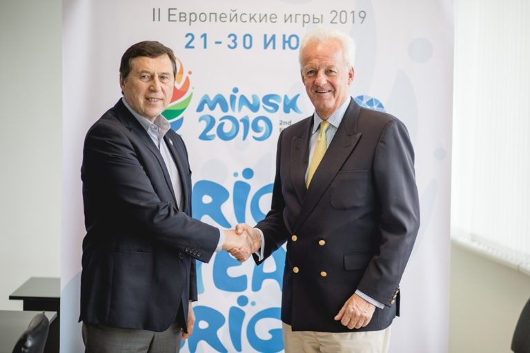 Исполнительный директор Европейских игр прибыл в Минск с рабочим визитом