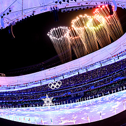 Церемония закрытия XXIV зимних Олимпийских игр в Пекине