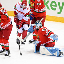 хоккеисты обыграли россиян в первом домашнем матче майского турне 64
