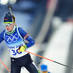 Белорусские биатлонистки не вошли в тройку призеров индивидуальной гонки Олимпиады