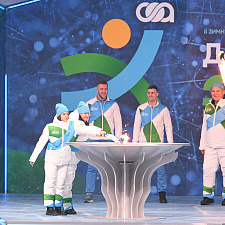 Кемерове официально открылись II зимние игры -Дети Азии- 85