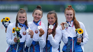 Белоруски завоевали серебряную награду в байдарке-четверке на Играх в Токио 