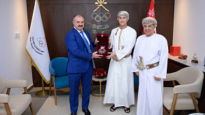 Президент НОК Беларуси провел встречу с главой олимпийского комитета Омана