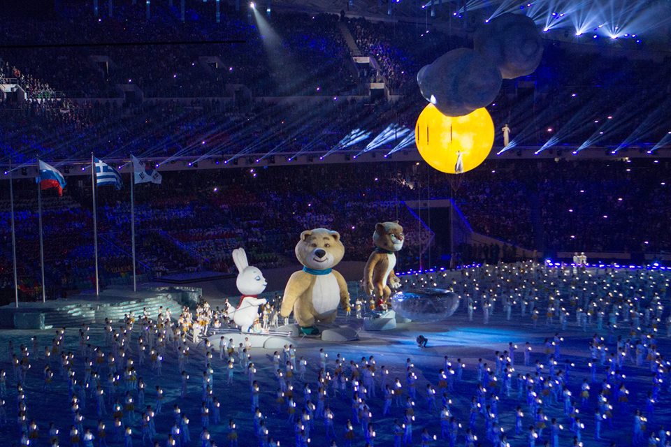 Церемония закрытии олимпиады