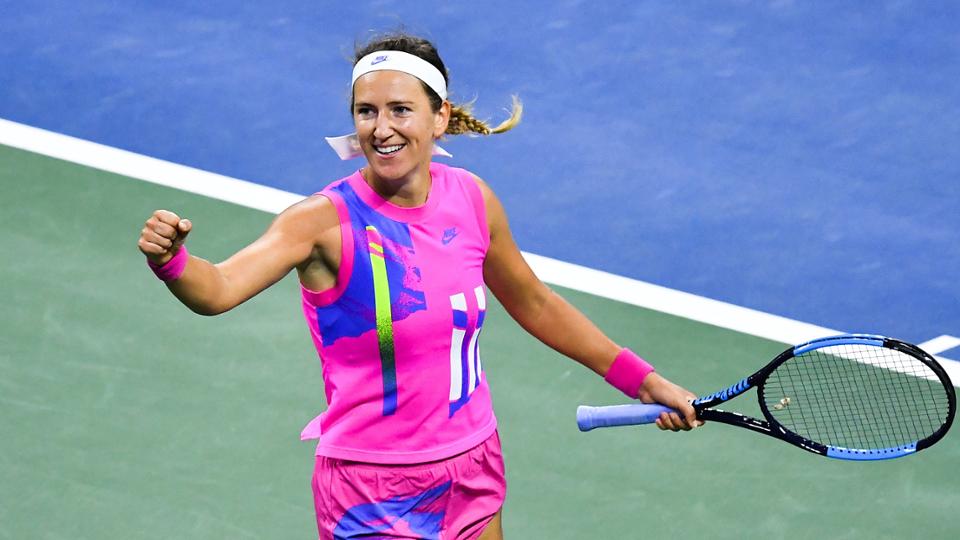 Victoria Azarenka plays for the third time in her career at the US Open final