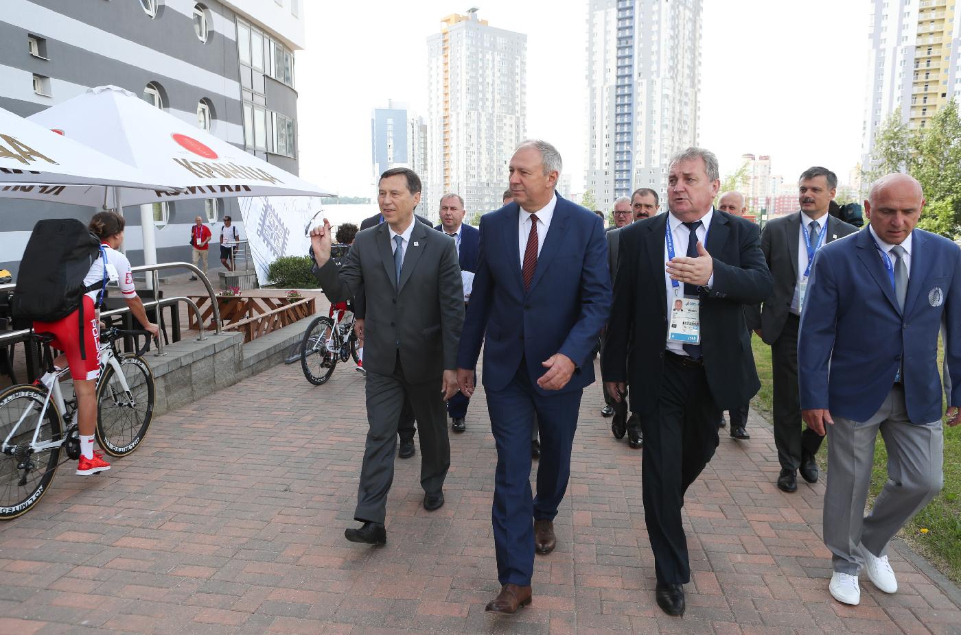 Спортивная делегация. Нойдорф делегация Беларуси.