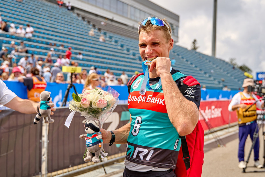 Белорусский биатлонист победил во всех гонках на Кубке Содружества в Сочи