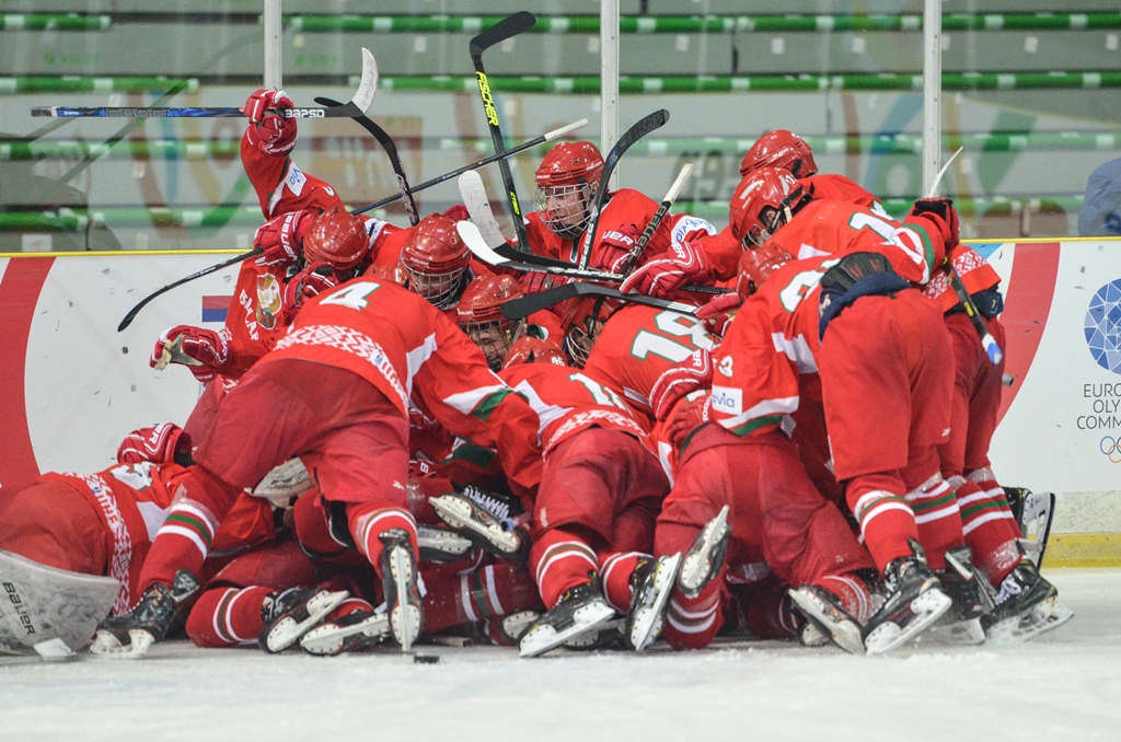 EYOF-2019. Hockey. Belarusians beat the team of Finland and will compete for the gold of the festival