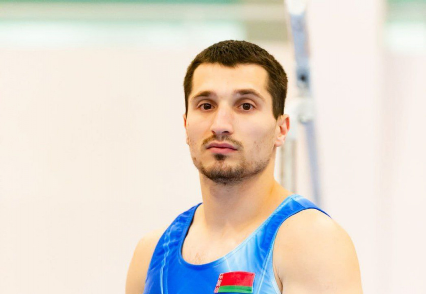 Yahor Sharamkou wins Baku World Cup Floor Exercise final