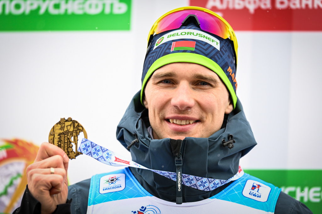 Belarusian biathletes win three medals at Strongest Cup in Raubichi