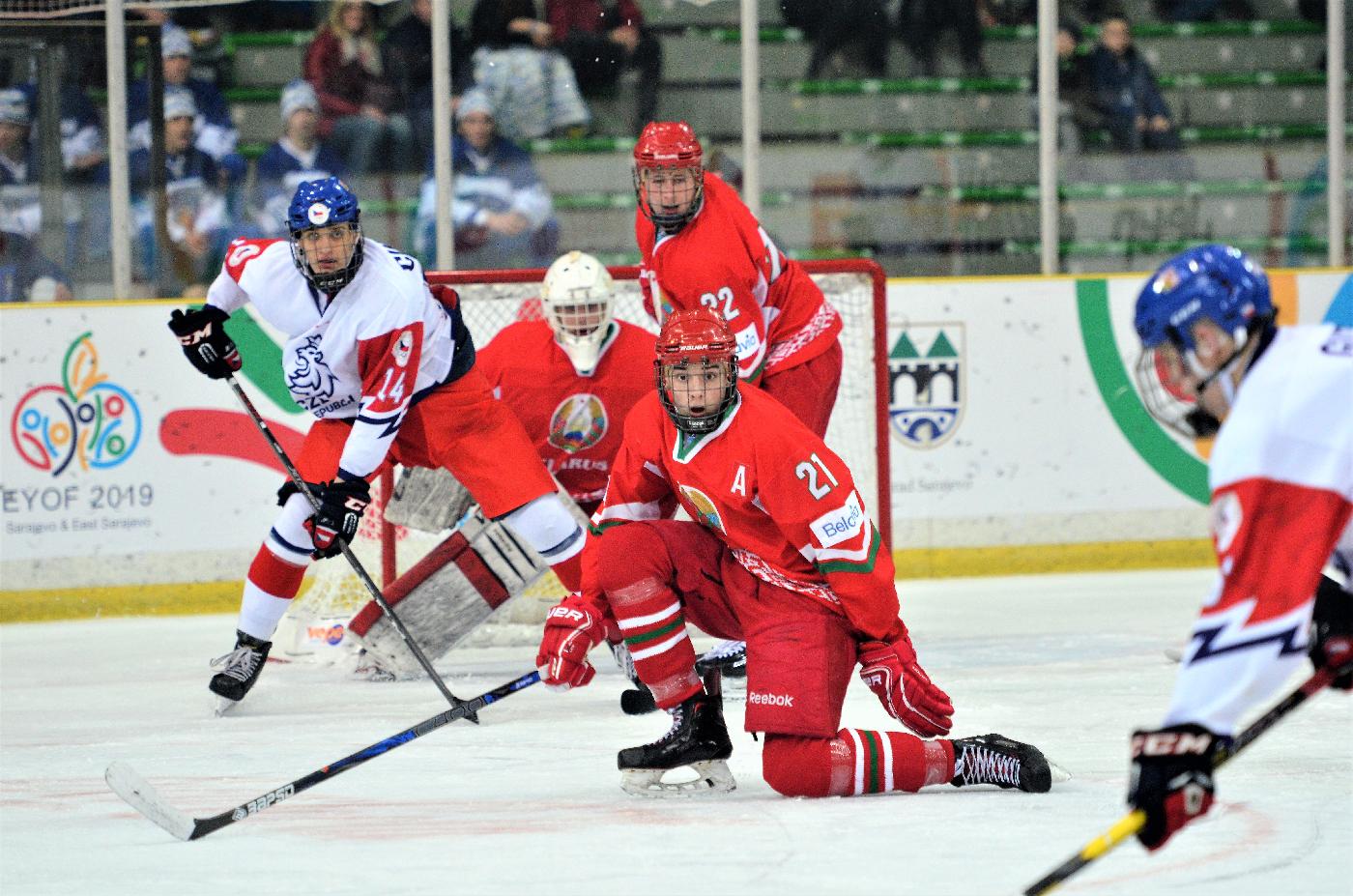 Хоккеисты сборной Беларуси – серебряные призеры ЕЮОФ-2019