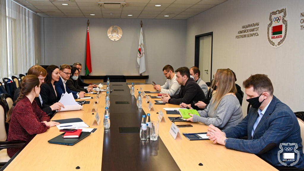 The meeting of the Communications Commission of the NOC Belarus