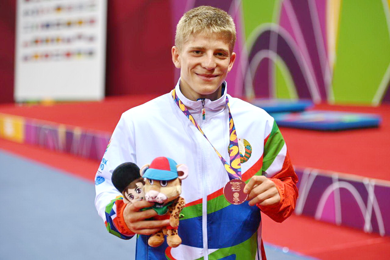 Baku 2019. Maxim Stupakevich became the bronze medalist of the summer EYOF.