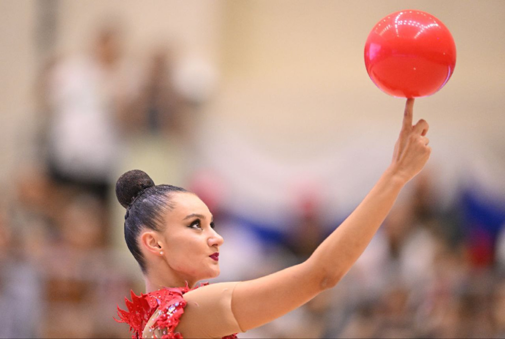 2023 CIS Games: Alina Harnasko wins gold Olympic bronze medalist in rhythmic gymnastics