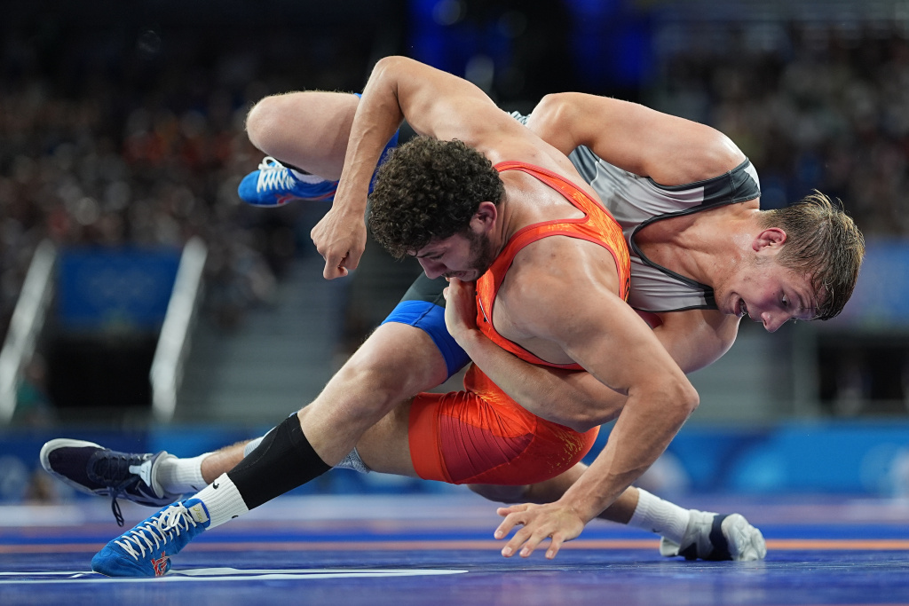 Paris 2024: Wrestling tournament at Champ-de-Mars Arena