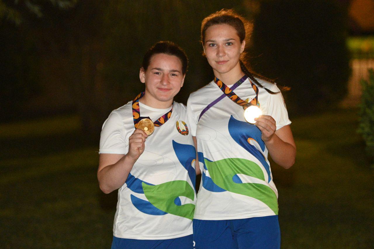 Баку-2019. В Деревне атлетов чествовали медалисток третьего соревновательного дня