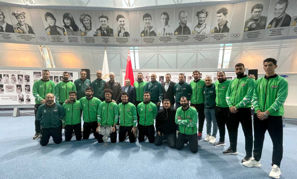 Гандболисты Ирака впечатлены достижениями белорусского спорта Гандболисты Ирака впечатлены достижениями белорусского спорта