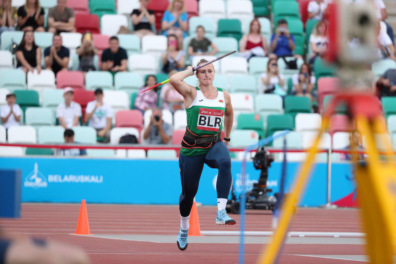 Minsk 2019 Tatiana Kholodovich – Champion of 2nd European Games in javelin throw!