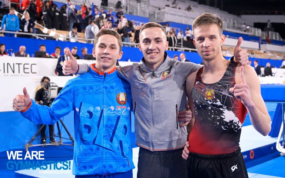 Команда Беларуси по прыжкам на батуте – победитель ЧЕ в Сочи