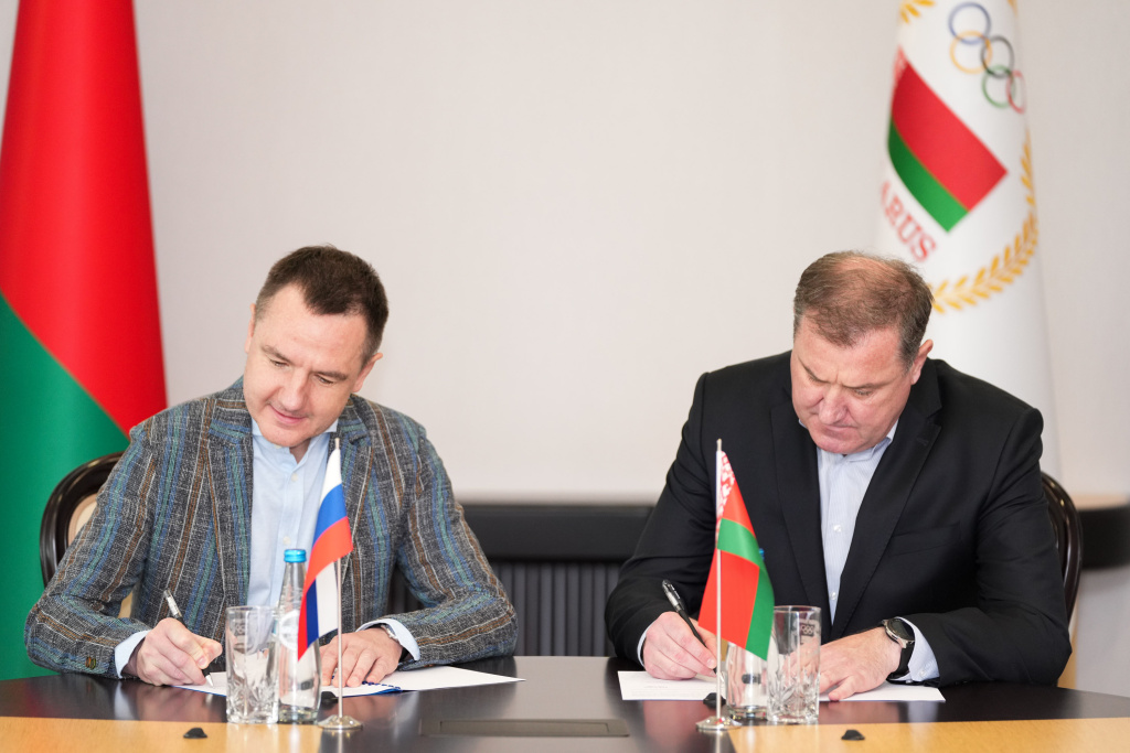 Беларусь и Россия продолжат развивать сотрудничество в лыжной акробатике