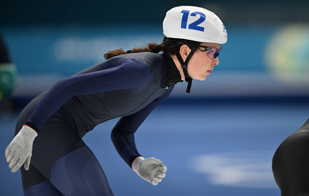 Zueva comments her Mass Start performance at 2026 Olympic Games