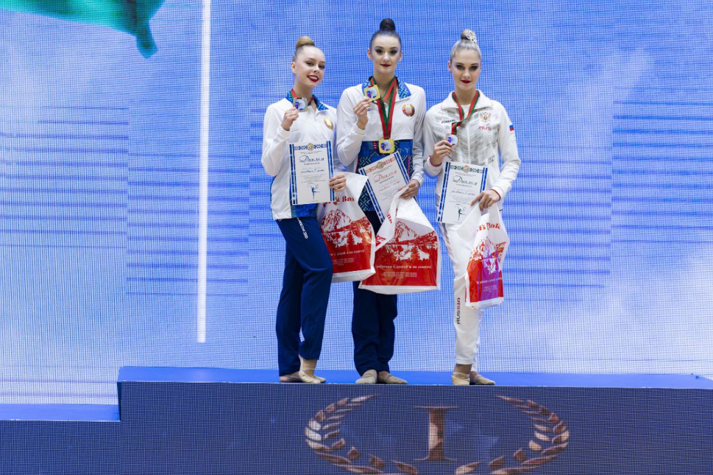 Алина Горносько – абсолютная чемпионка Беларуси по художественной гимнастике