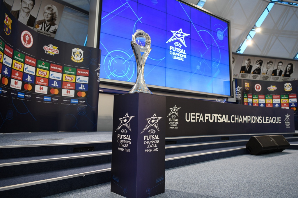 The official ceremony of the drawing of lots Champions League futsal finals - the “Final Four” was made at NOC Belarus