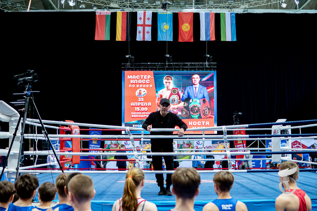 На ринге с победителями!