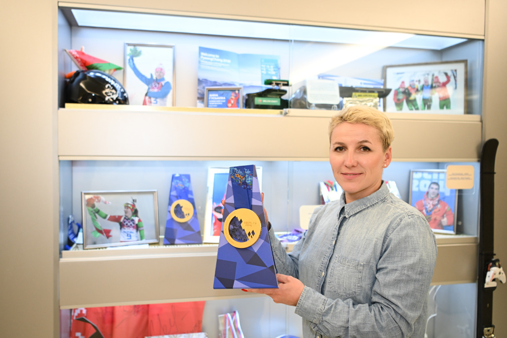 Олимпийские чемпионы пополнили музейную коллекцию НОК Беларуси (видео)