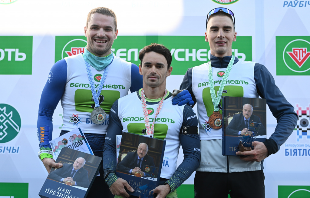 Данилов и Смольская выиграли масс-старт чемпионата Беларуси по летнему биатлону