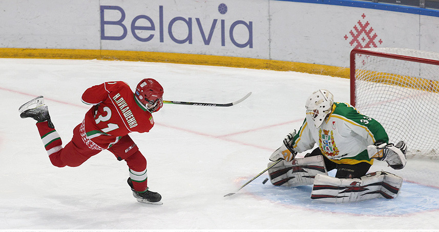 Третья победа хоккейной дружины Президента Беларуси