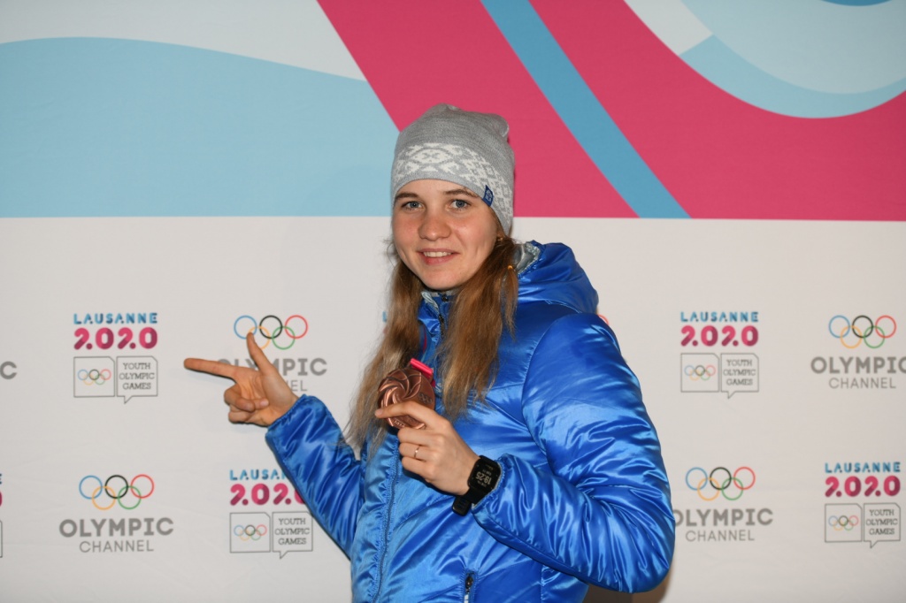 Юлия Ковалевская - бронзовый призер зимних Игр в Лозанне