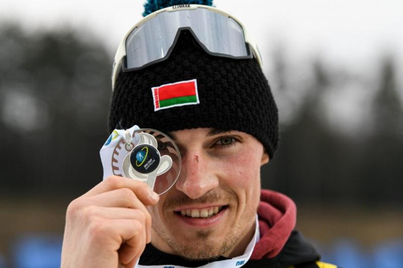 Belarus' Maksim Varabei 2nd in IBU Cup sprint in Raubichi