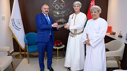 Belarus NOC president meets with chairman of Oman Olympic Committee