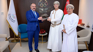 Belarus NOC president meets with chairman of Oman Olympic Committee