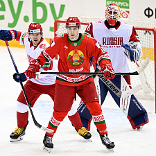 хоккеисты обыграли россиян в первом домашнем матче майского турне 68