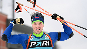 Белорусские биатлонисты выиграли эстафету чемпионата России в Тюмени