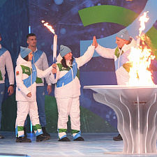 Кемерове официально открылись II зимние игры -Дети Азии- 89