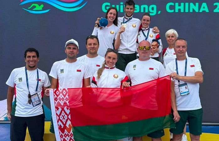 Золотая медаль в командном первенстве на ЧМ по современному пятиборью