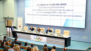 Belarus’ NOC discusses support measures for sports organizations